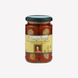 Peperoncino Piccante ripieno con Tonno e Capperi