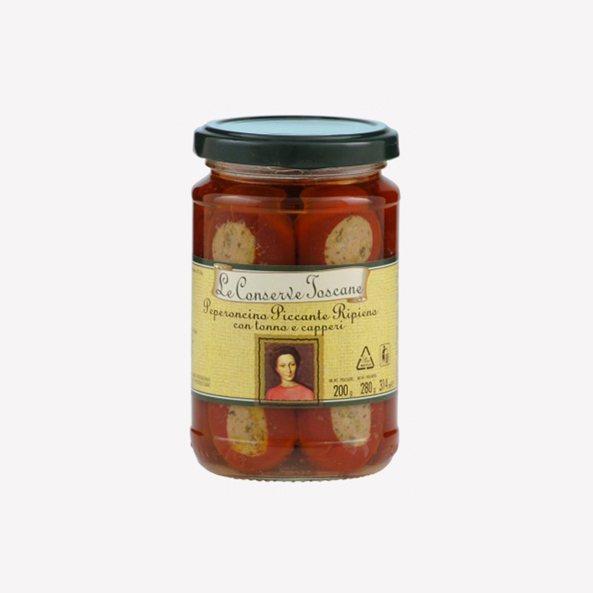 Peperoncino Piccante ripieno con Tonno e Capperi