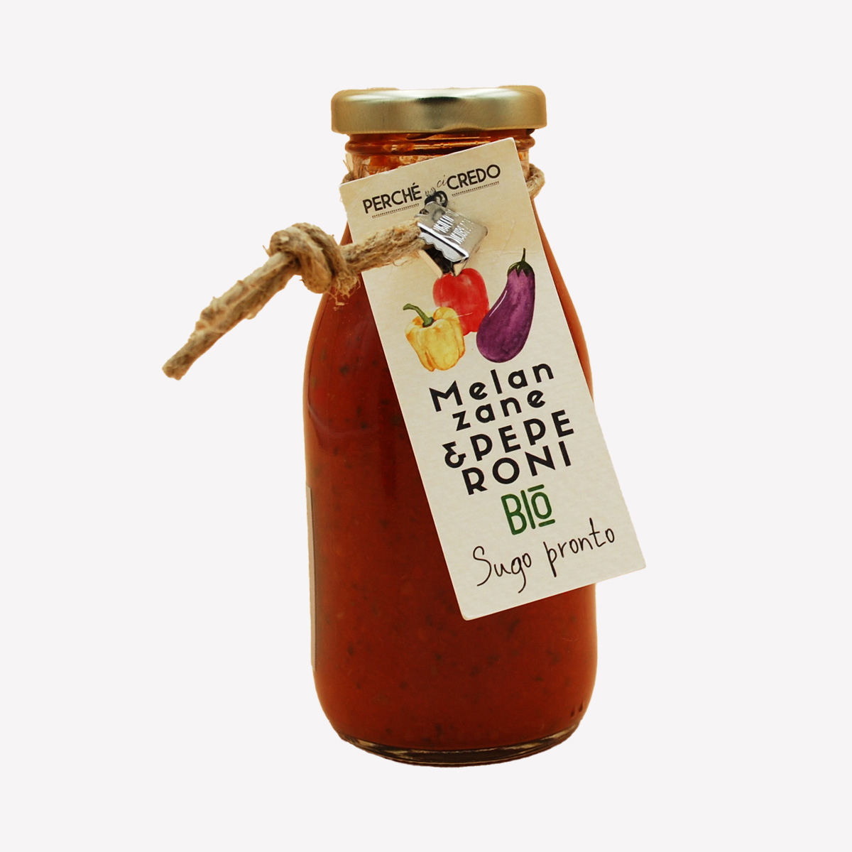 Sugo Pronto BIO - Melanzane e Peperoni