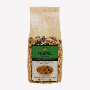 Muesli Croccante Gr. 500 Con Frutta 50% E Fiocchi Di Cereali