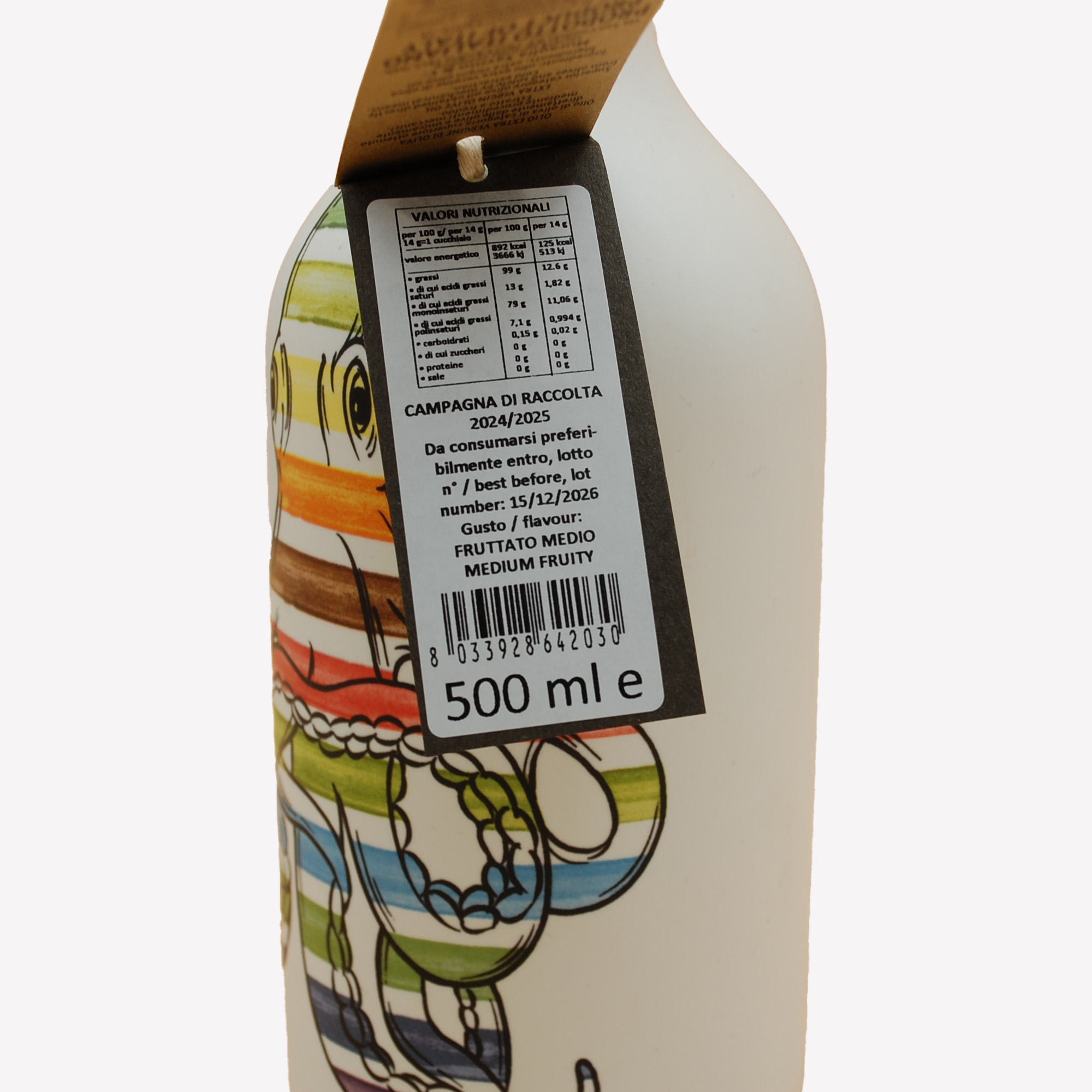 Olio - Orcio in ceramica Polpo - immagine 2
